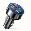 6in1 Fast charging Car Charger, Supporting QC3.1 fast charging technology equipped with dual USB ports car power sockets compati