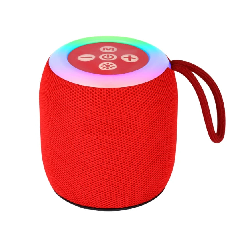Bluetooth Speaker Wireless,Portable Speaker with Lights, Loud Stereo Sound, Support USB/TF Card  for Home/Party/Outdoor/Beach