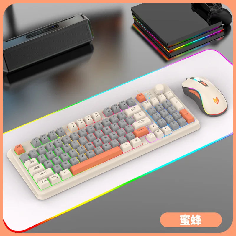Fantastiese RGB 94 sleutel-sleutelbord