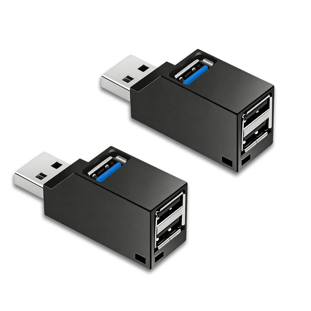 3-in-1 USB HUB USB 3.0 Adapter USB Docking Station USB Splitter Extender OTG Adapter 5Gbps High Speed for PC Laptop Macbook