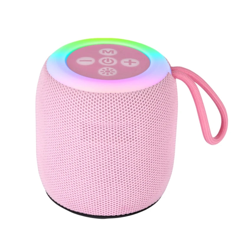 Bluetooth Speaker Wireless,Portable Speaker with Lights, Loud Stereo Sound, Support USB/TF Card  for Home/Party/Outdoor/Beach