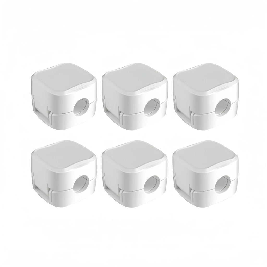 Magnetic Desk Cable Organizer Holder - Office Charging Cable Management Tool Fixed Clip Data Cable Organizer