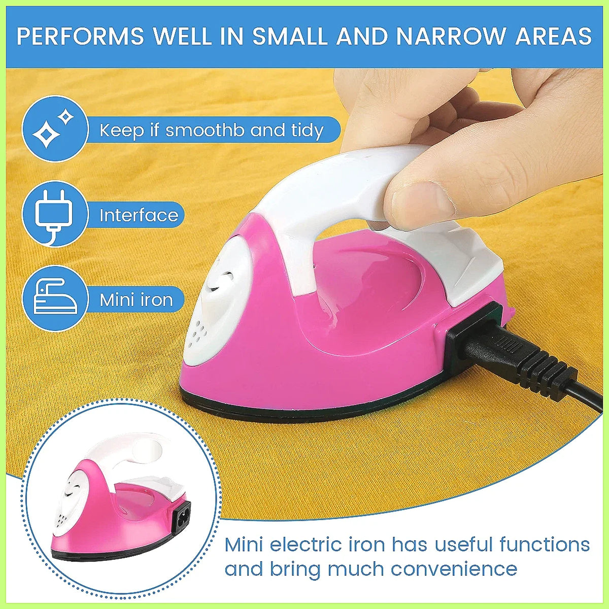 Portable Handy Heat Press Iron