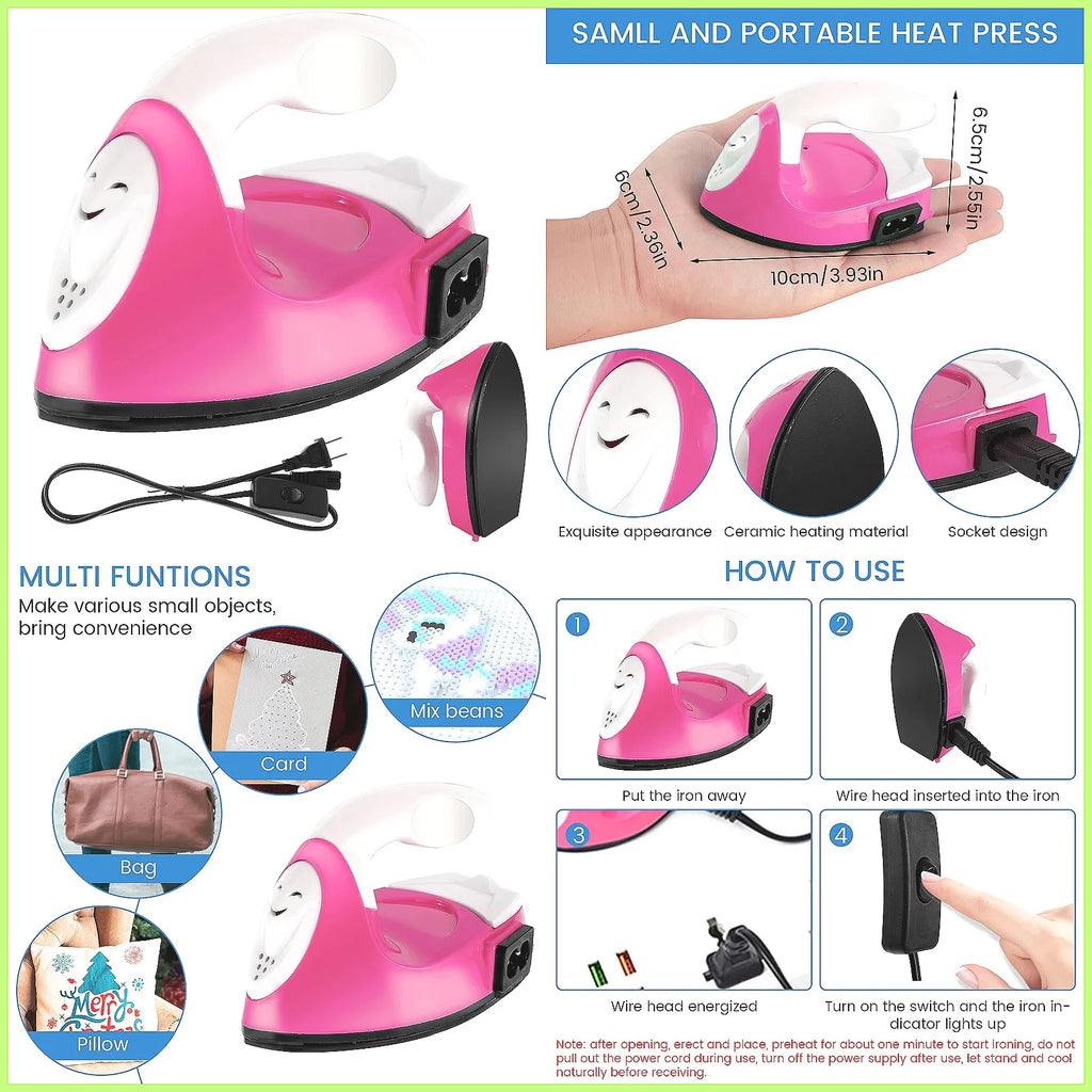 Portable Handy Heat Press Iron